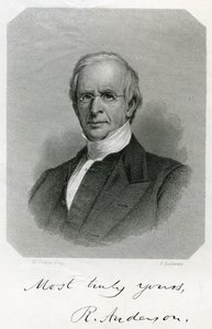 Rufus Anderson, gravé par J. Andrews, c. 1860